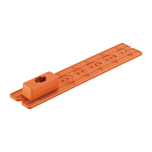 Marking template for CABLOXX lock with TANDEMBOX