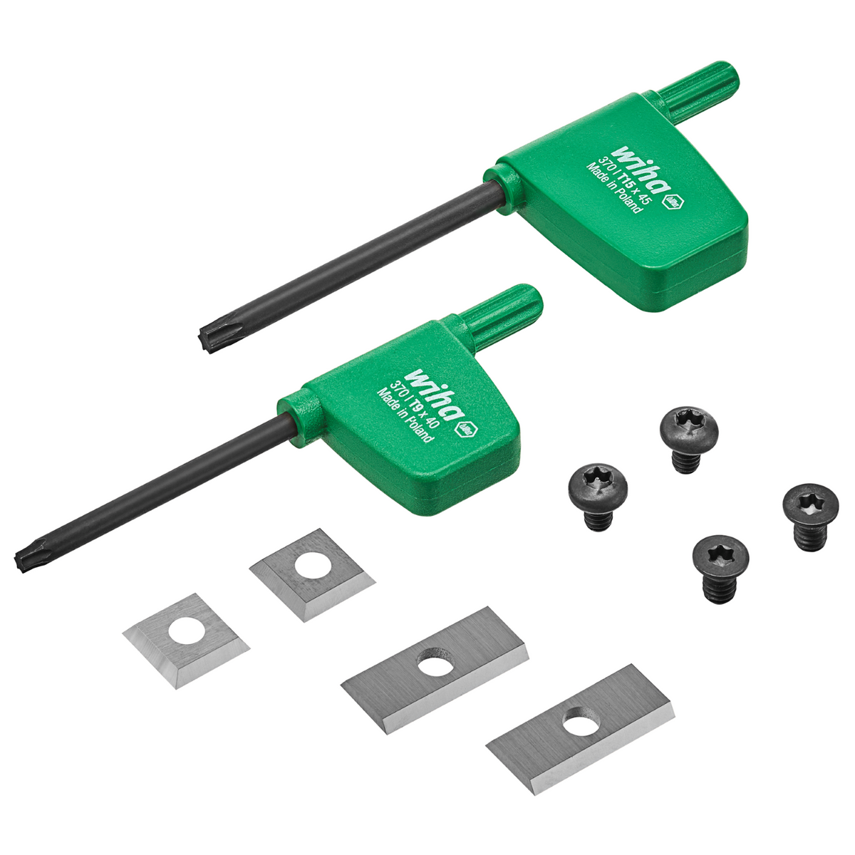 Kit de pastilhas de corte para fresa de Ø 44 mm