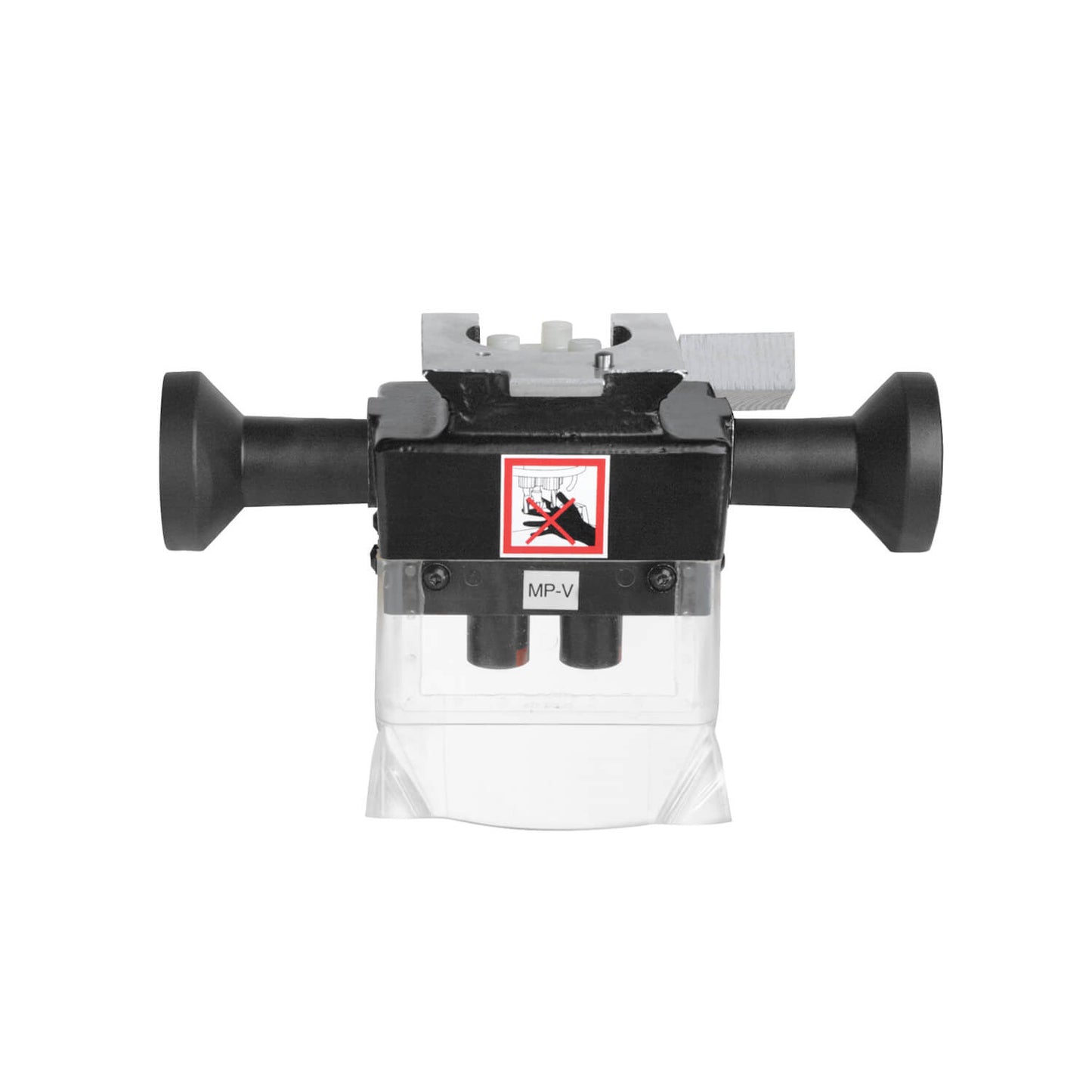 Drilling head with 2 spindles - cruciform mounting plates