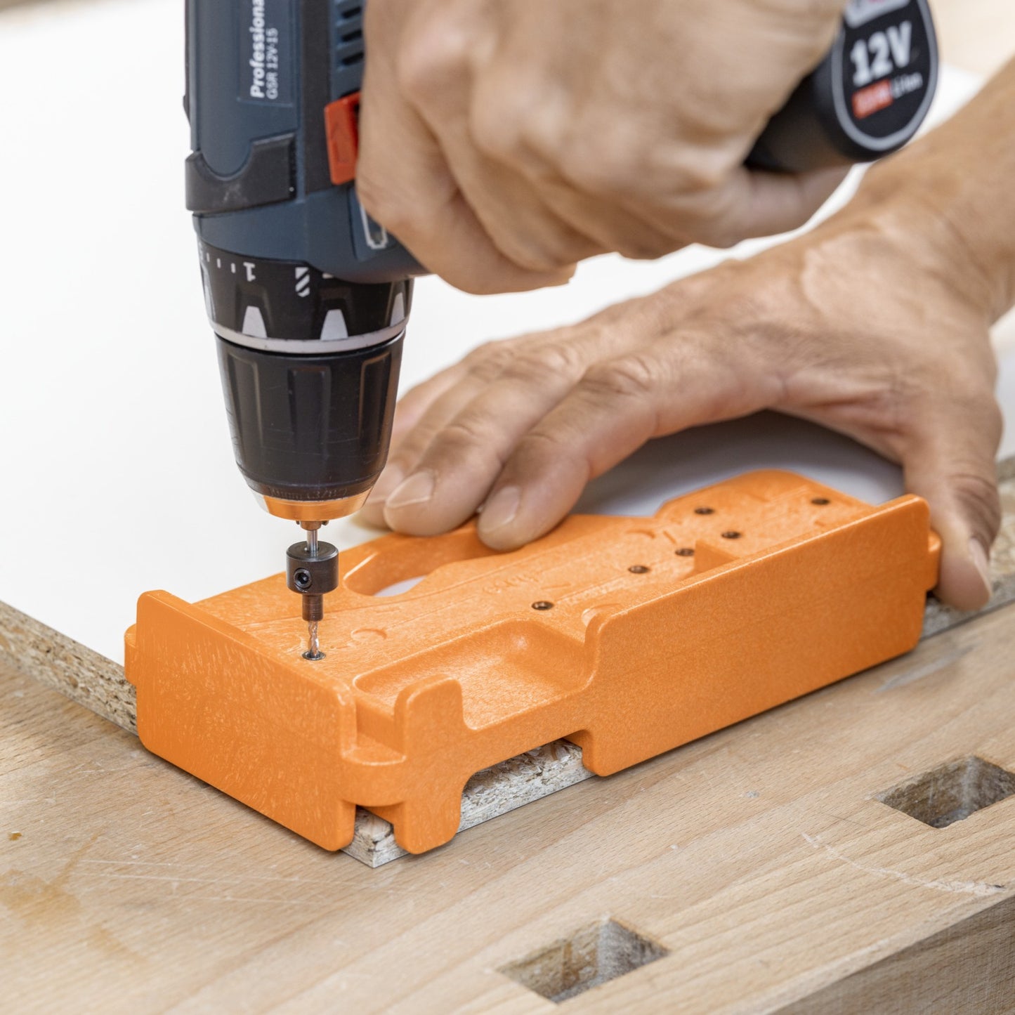 Gabarito de furação para fundo e traseira LEGRABOX