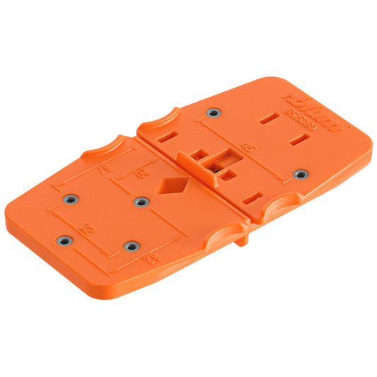 Gabarito de furação para dobradiças e calços