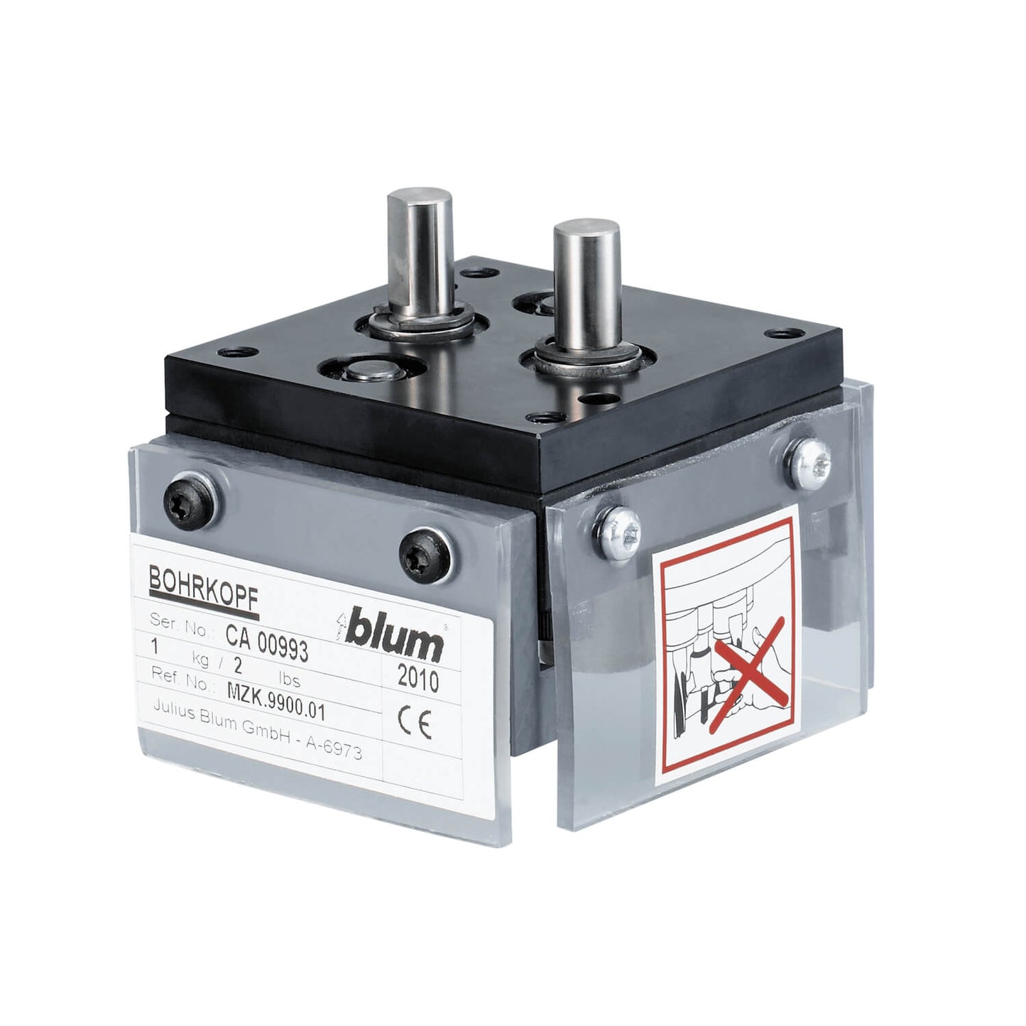 Drilling head for third-party machines - 4 spindles